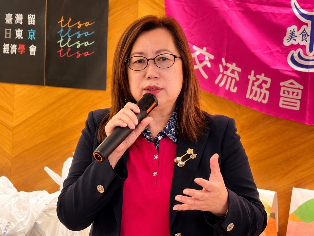 台灣國際美食創新交流協會日本分會 會長錢妙玲